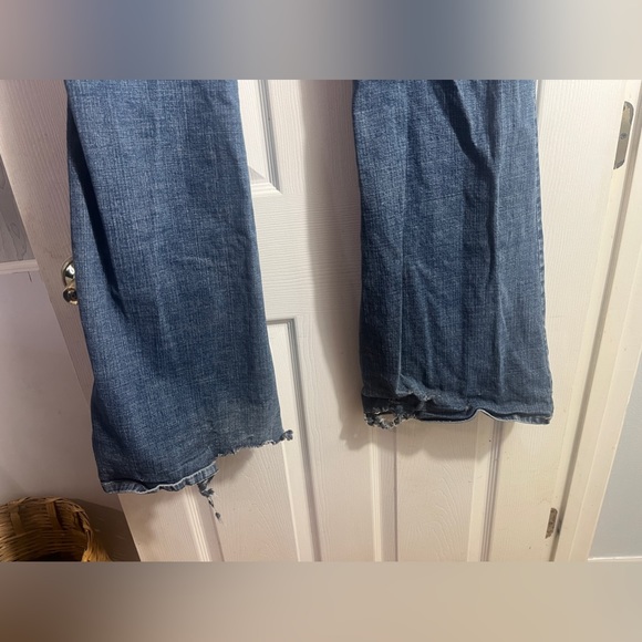 Vintage Y2K early 2000s plus size YEE YEE flare TRUCK JEANS size 17 READ - Picture 8 of 10